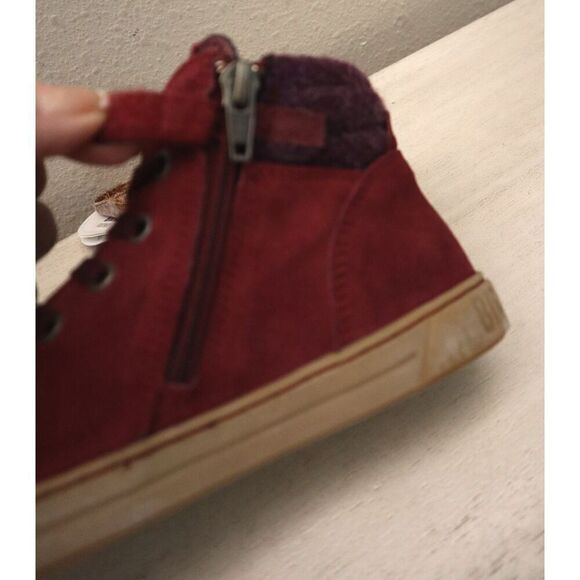 Birkenstock Kid Birkenstock 1007215 Girls Sz C12 Plum Purple Leather Bartlett Kids Sneakers